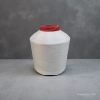 White yarn is rolled into other yarns for knitting wool. Cotton thread for hand crochet is 100g in rolls details Picture